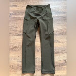 lululemon athletica Olive Green Leggings